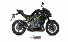 Mivv GP Pro Carbon Slip-on Einddemper met E-keur Kawasaki Z900 A2 Model 2017 > 2024