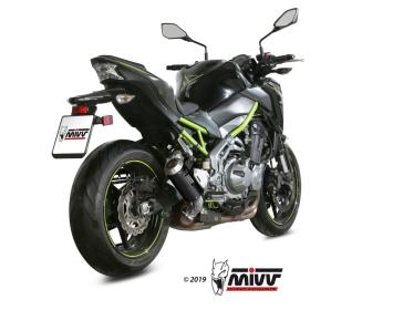 Mivv MK3 Carbon Einddemper met E-keur Kawasaki Z900 2017 > 2019