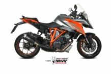 Mivv Delta Race RVS Black Slip-on Einddemper met E-keur KTM 1290 Superduke GT 2016 > 2024
