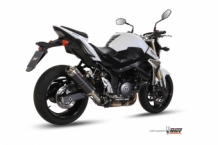 Mivv GP Carbon Slip-on Einddemper met E-keur Suzuki GSR 750 2011 > 2016