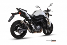 Mivv GP RVS Black Slip-on Einddemper met E-keur Suzuki GSR 750 2011 > 2016