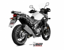 Mivv Speed Edge Volledig Uitlaatsysteem met E-keur Suzuki DL V-Strom 650 / XT 2017 > 2024