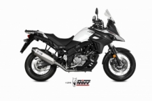 Mivv Speed Edge Volledig Uitlaatsysteem met E-keur Suzuki DL V-Strom 650 / XT 2017 > 2024