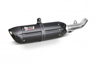 Mivv Suono RVS Black dubbele Slip-on Einddemper (R+L) met E-keur Yamaha TDM 900 2002 > 2014