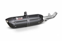 Mivv Suono RVS Black Slip-on Einddemper met E-keur Kawasaki Z 750 R 2011 > 2014
