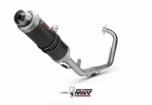 Mivv GP Carbon Compleet Uitlaatsysteem met E-keur Yamaha YZF R125 2008 > 2013