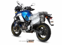 Mivv Speed Edge RVS Black Slip-on Einddemper met E-keur Yamaha XT 1200 Z Supertenere 2010 > 2020