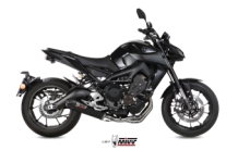 Mivv Oval Carbon Volledig Uitlaatsysteem met E-keur Yamaha MT-09 2013 > 2020