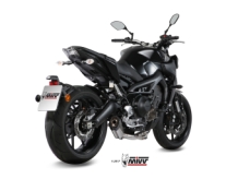 Mivv Suono RVS Compleet 3in1 Uitlaatsysteem met E-keur Yamaha MT-09 2013 > 2020