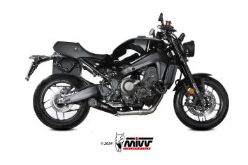 Mivv X-M5 Volledig Uitlaatsysteem zwart RVS zonder E-keur Yamaha MT-09 / SP / FZ-09 2024 -> , R9 2025 ->, XSR 900 / 900 GP 2022 ->