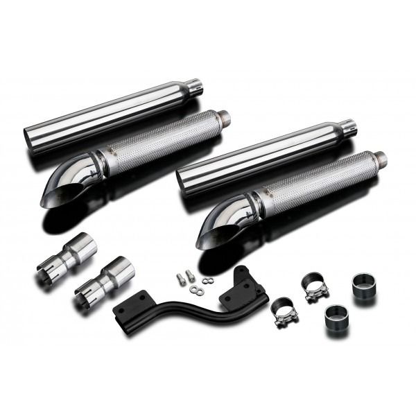 Delkevic KIT39ET CUSTOM EXHAUST TURN OUT RVS 550mm - XVS1100/A DRAGSTAR 1998-2009