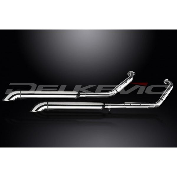 Delkevic COM39B5 volledig systeem Turn Out RVS 550mm - Suzuki VL800 Intruder Volusia (2001-2016)