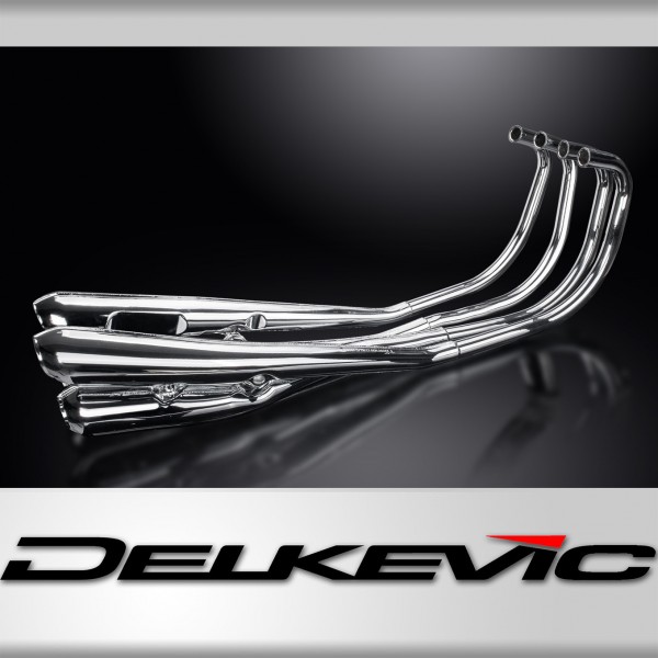 Volledig uitlaatsysteem verchroomd KAWASAKI Z1 Z1A Z1B Z900A4 1972-1976