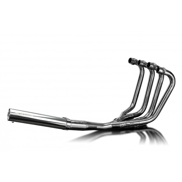 Delkevic volledig 4-1 RVS STRAIGHT CAN uitlaatsysteem zonder E-keur HONDA CB750 NIGHTHAWK 1991-2002 / CB750 F2 1992-2001