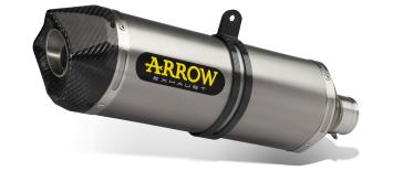Arrow Race-Tech Aluminium Einddemper met E-keur incl.  Linkpipe Honda NC 750 S / X 2014 - 2020
