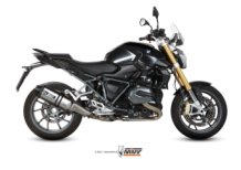 Mivv Speed Edge RVS Slip-on Einddemper met E-keur Euro3 en Euro4 BMW R 1200 RS 2015 > 2018
