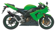 Mivv GP RVS Black Slip-on Einddemper met E-keur Kawasaki ZX-10 R 2004 > 2005