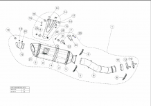 Akrapovic Slip-On Line Carbon Einddemper zonder E-keur Aprilia RSV4 2017 > 2020