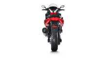 Akrapovic Slip-on Line RVS met E-keur Gilera GP 800 2008-2015