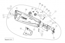 Akrapovic Slip-On Line Titanium Einddemper met E-keur BMW S 1000 RR 2017 - 2018