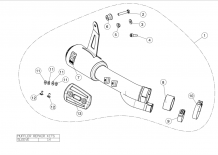 Akrapovic Slip-On Line Titanium Einddemper zonder E-keur BMW S 1000 RR 2017 > 2018