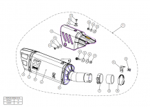 Akrapovic Slip-on Line Titanium Einddemper met E-keur Honda CB 1000 R 2018 > 2024