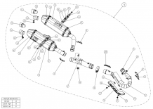 Akrapovic Evolution Line Titanium Volledig Uitlaatsysteem zonder E-keur Honda CRF 250 R / RX 2014 - 2015
