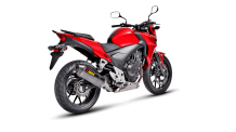 Akrapovic Slip-on Line Carbon Einddemper met E-keur Honda CBR 500 R 2013 - 2015