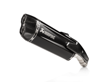 Akrapovic Slip-on Line Titanium Black Einddemper met E-keur Kawasaki Z H2 2020 > 2024
