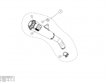 Akrapovic Slip-on Line Titanium Einddemper zonder E-keur Kawasaki Z 125 2019 - 2023