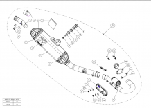 Akrapovic Evolution Line Titanium Volledig Uitlaatsysteem Suzuki RM-Z 450 2018 > 2025