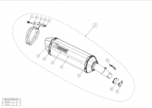 Akrapovic Slip-On Line Carbon Einddemper met E-keur Suzuki SV 650 / X 2016 - 2025