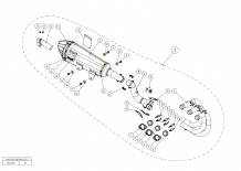 Akrapovic Evolution Line Titanium Compleet Uitlaatsysteem zonder E-keur Yamaha YXZ1000R 2016 > 2025