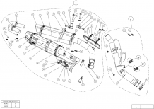 Akrapovic Slip-on Line Carbon Einddemper Set (L+R) met E-keur Yamaha YZF-R1 2009 - 2014