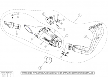 Akrapovic Racing Line Titanium Volledig Systeem met E-keur Yamaha Tracer 900 / GT 2015 - 2016