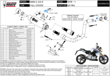 Mivv GP Pro Carbon Slip-on Einddemper met E-keur MW G 310 R 2018 > 2024