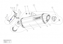Akrapovic Slip-on Line Titanium Einddemper met E-keur BMW R 1200 GS / Adventure 2010 > 2013