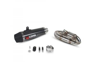 Scorpion Exhaust Serket Taper Carbon Slip-on Einddemper zonder E-keur Honda CBR 1000 RR 2014 - 2016
