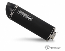 Speedpro Cobra SC3 Aluminium Black Einddemper met E-keur Piaggio MP3 400 / LT / RST 2007 > 2012