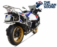 Termignoni Titanium Black Einddemper Euro5 gekeurd BMW R1250GS / Adventure 2019 - 2022