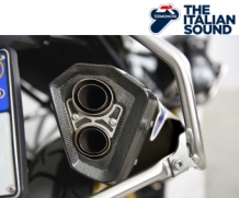 Termignoni Titanium Black Einddemper Euro5 gekeurd BMW R1250GS / Adventure 2019 - 2022