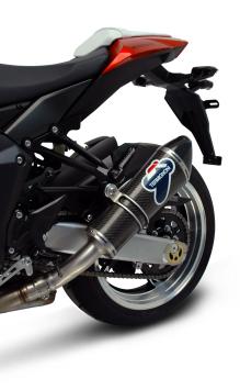 Termignoni Carbon Dubbele Einddemper (L+R) Set met E-keur Kawasaki Z 1000 2010 - 2016