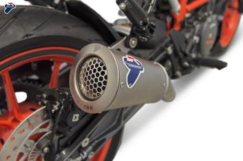 Termignoni GP2R-R RVS Slip-On Einddemper zonder E-keur KTM Duke 390 2017 - 2019