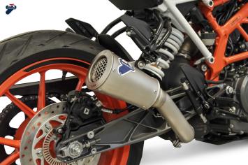 Termignoni GP2R-R RVS Slip-On Einddemper zonder E-keur KTM Duke 390 2017 - 2019