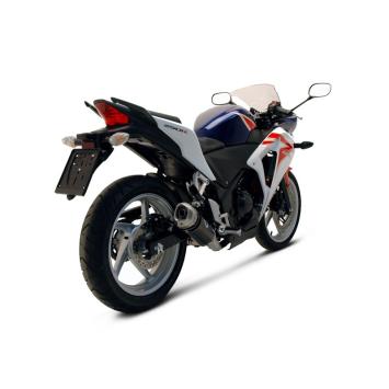 Termignoni Carbon Slip-on Einddemper zonder E-keur Honda CBR 250 R 2012 - 2013