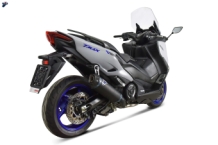 Termignoni Titanium Black Volledig Uitlaatsysteem zonder E-keur Yamaha T-max 560 2020 - 2024