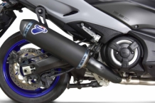 Termignoni Titanium Black Volledig Uitlaatsysteem zonder E-keur Yamaha T-max 560 2020 - 2024