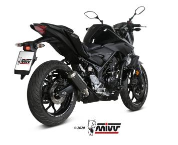 Mivv MK3 Carbon Einddemper zonder E-keur Yamaha MT-03 2016 > 2024