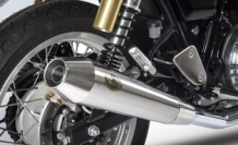 ZARD Conico RVS Einddemper Set (L+R) met E-keur Royal Enfield Continental GT 650 2019 - 2020